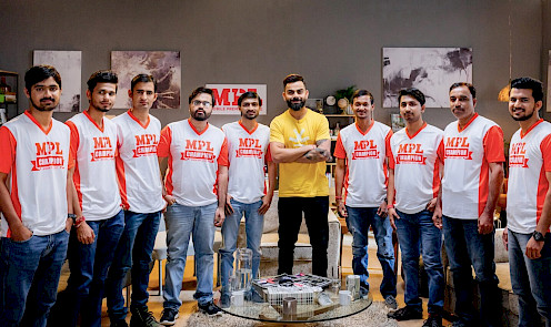 MPL's Meet Virat Contest Winners